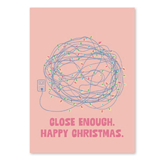 ‘HAPPY CHRISTMAS’ kaartje