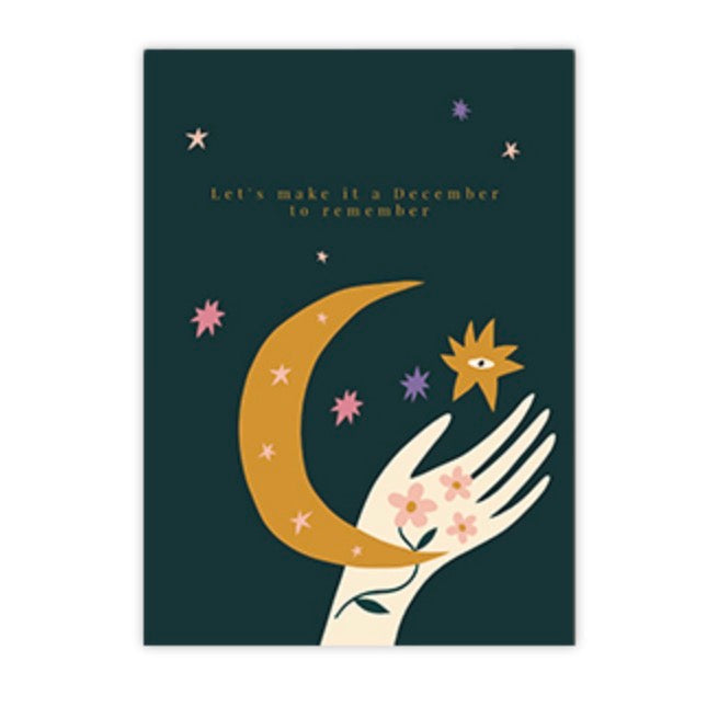 ‘DECEMBER TO REMEMBER’ kaartje