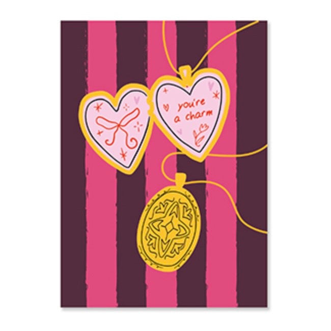 ‘YOU ARE A CHARM’ kaartje