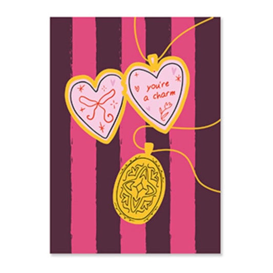 ‘YOU ARE A CHARM’ kaartje