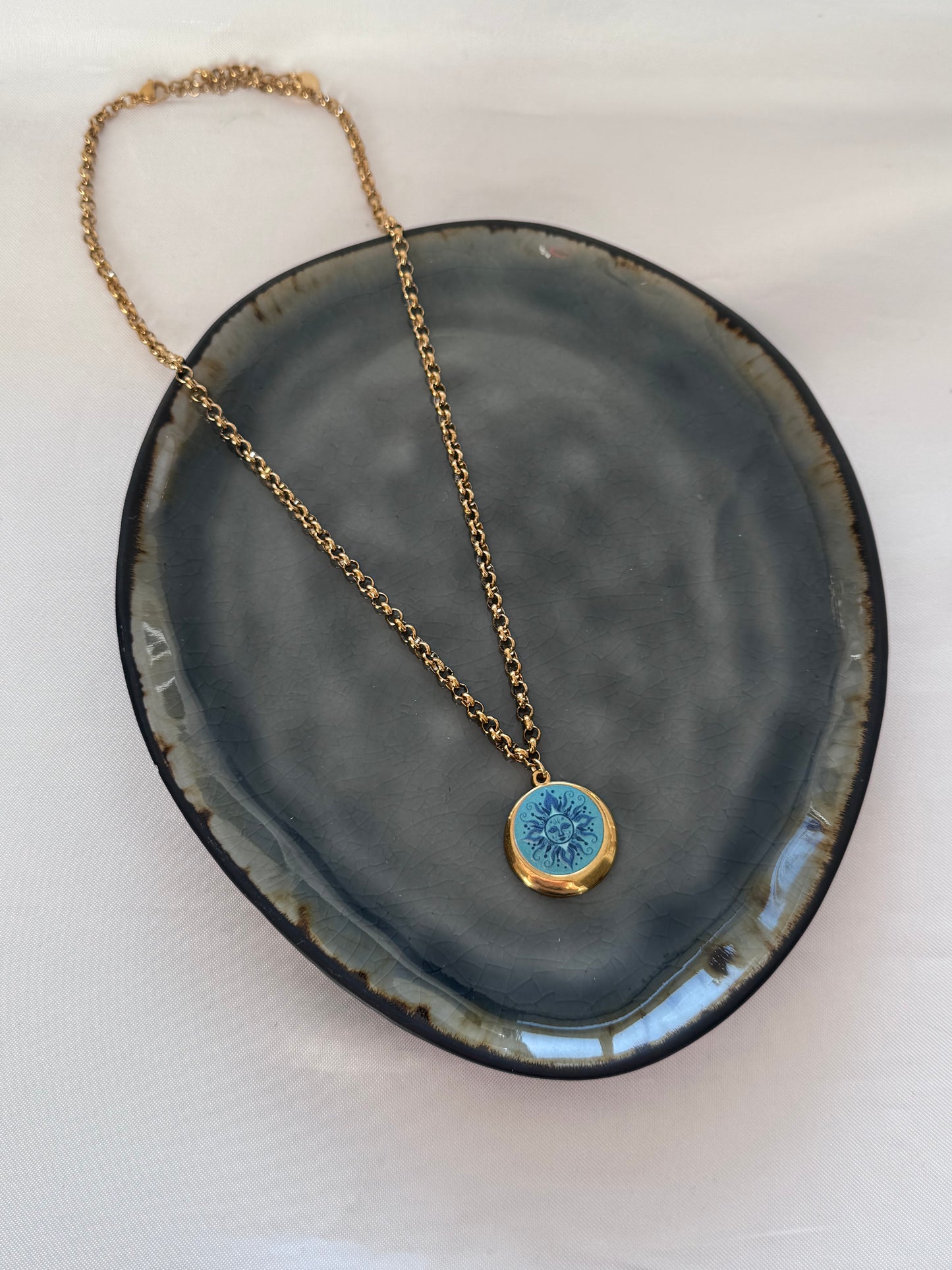 ‘FAITH’ ketting - goud