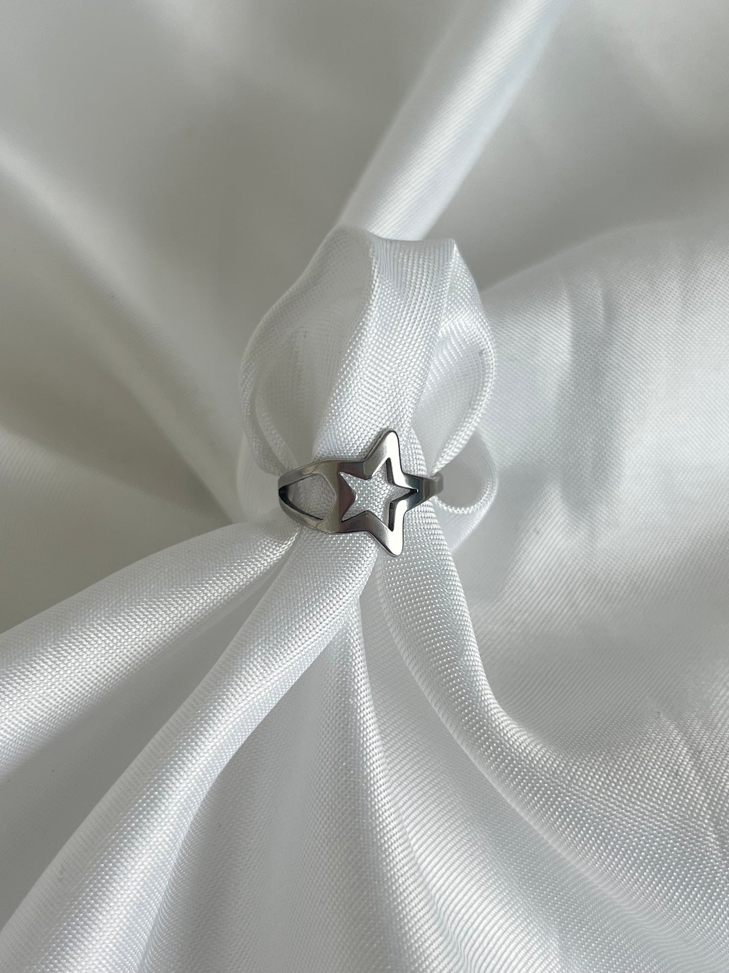 ‘SPACE’ ring - goud/zilver