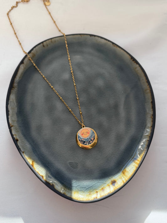 ‘SUNRISE’ ketting - goud