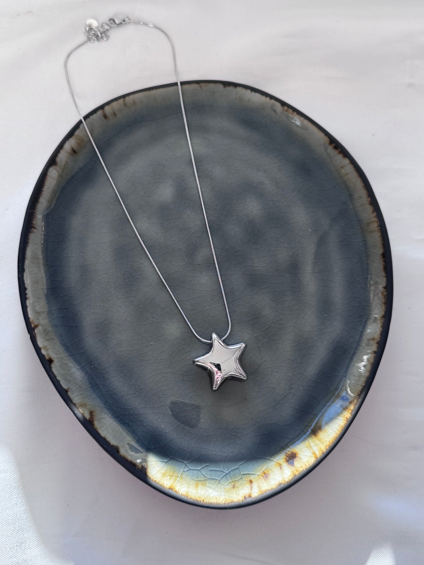 ‘STATEMENT STAR’ ketting - goud/zilver