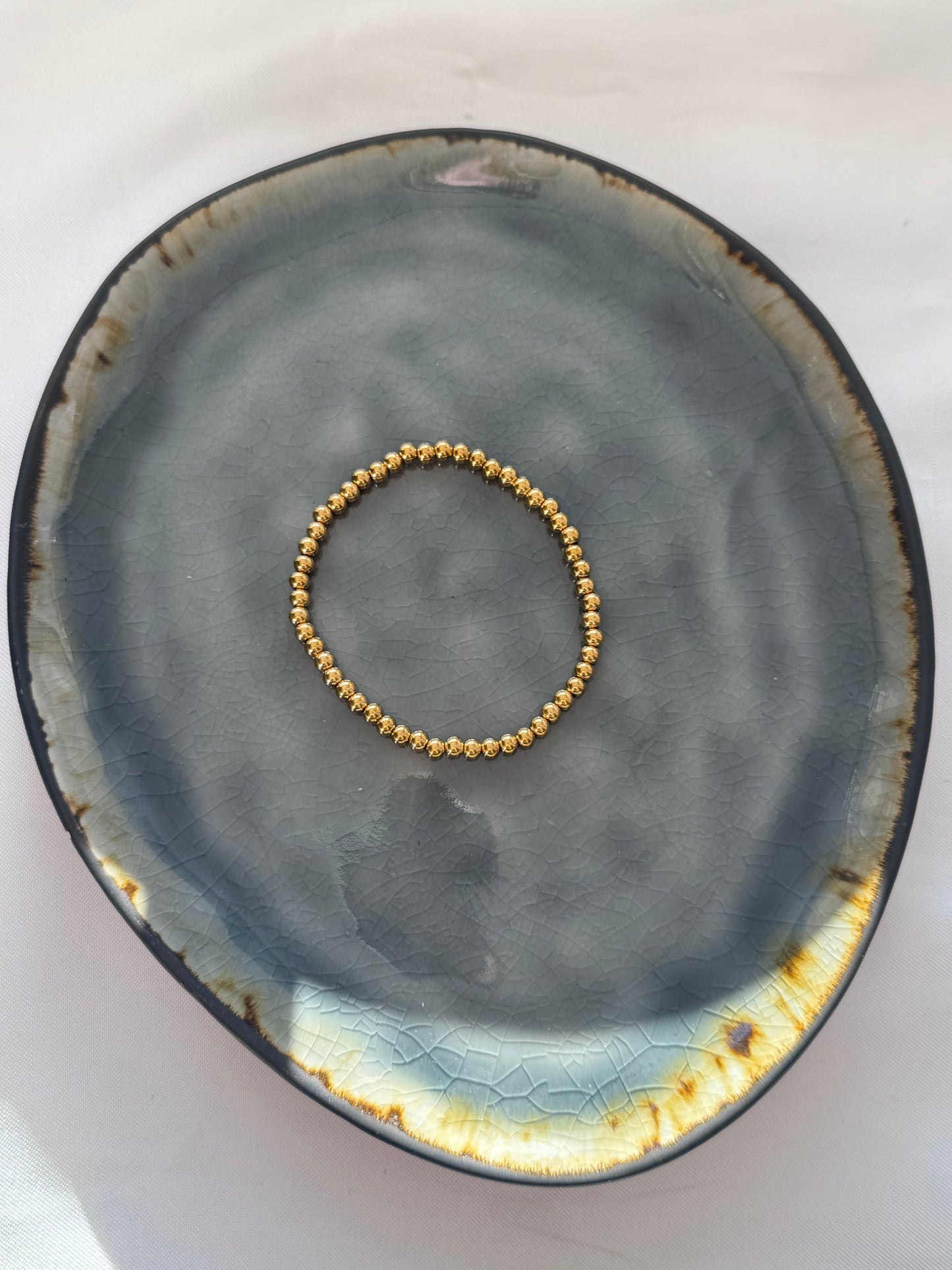 ‘SMALL CLASSY’ armband - goud/zilver