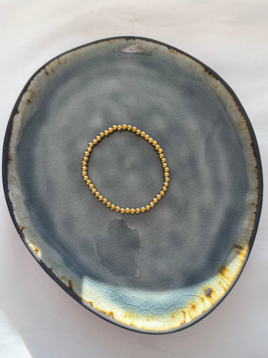 ‘SMALL CLASSY’ armband - goud/zilver