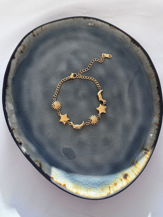 ‘MOONLIGHT’ armband - goud