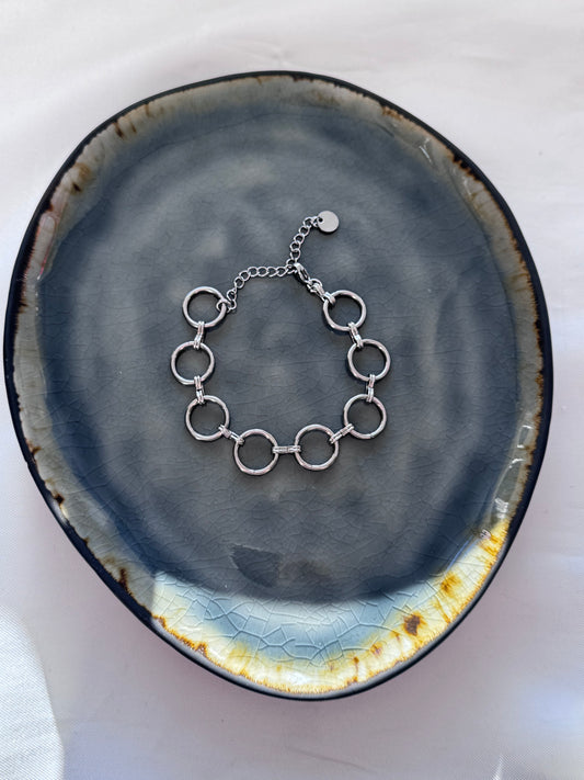 ‘MEGAN’ armband - zilver