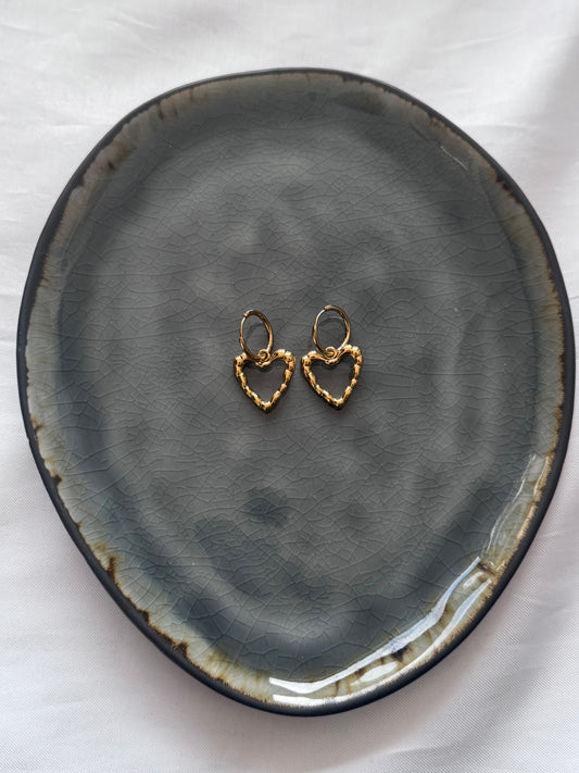 ‘SWEET’ oorbellen - goud