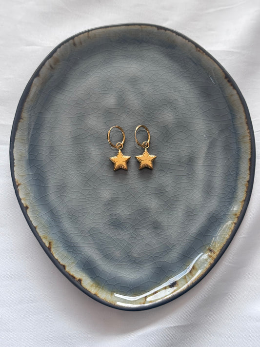 ‘STARLIGHT’ oorbellen - goud