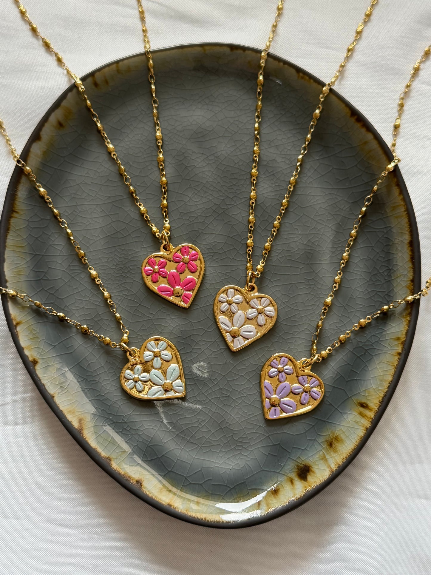 ‘JENNA’ ketting goud - diverse kleuren