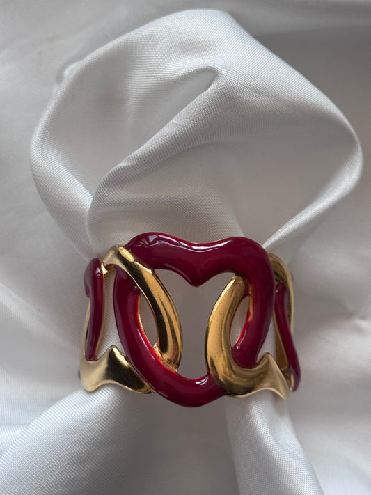 ‘FULL OF LOVE’ bangle - goud