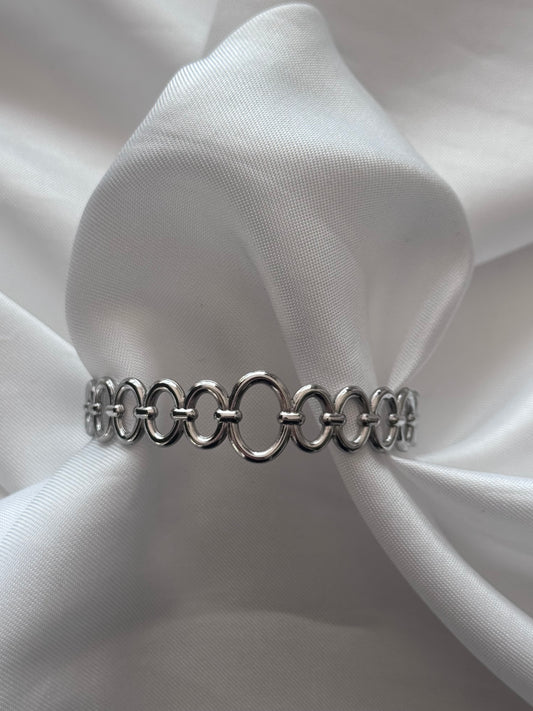 ‘BEAU’ bangle - zilver