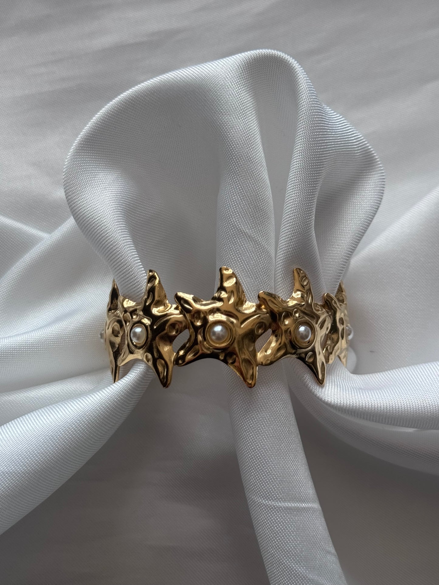 ‘SPARKLE SEASON’ bangle - goud/zilver