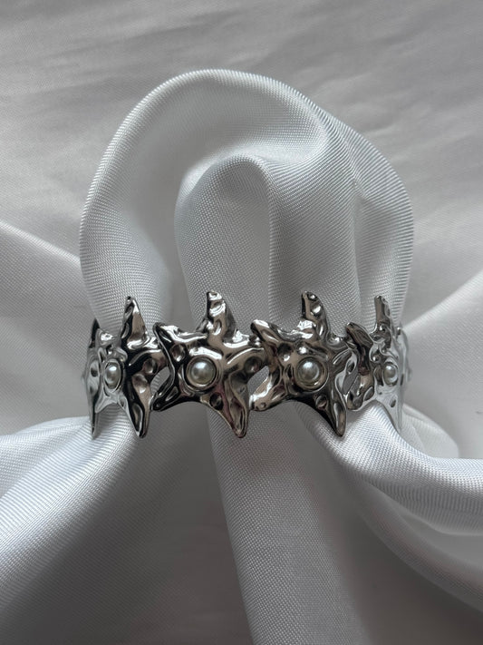 ‘SPARKLE SEASON’ bangle - goud/zilver