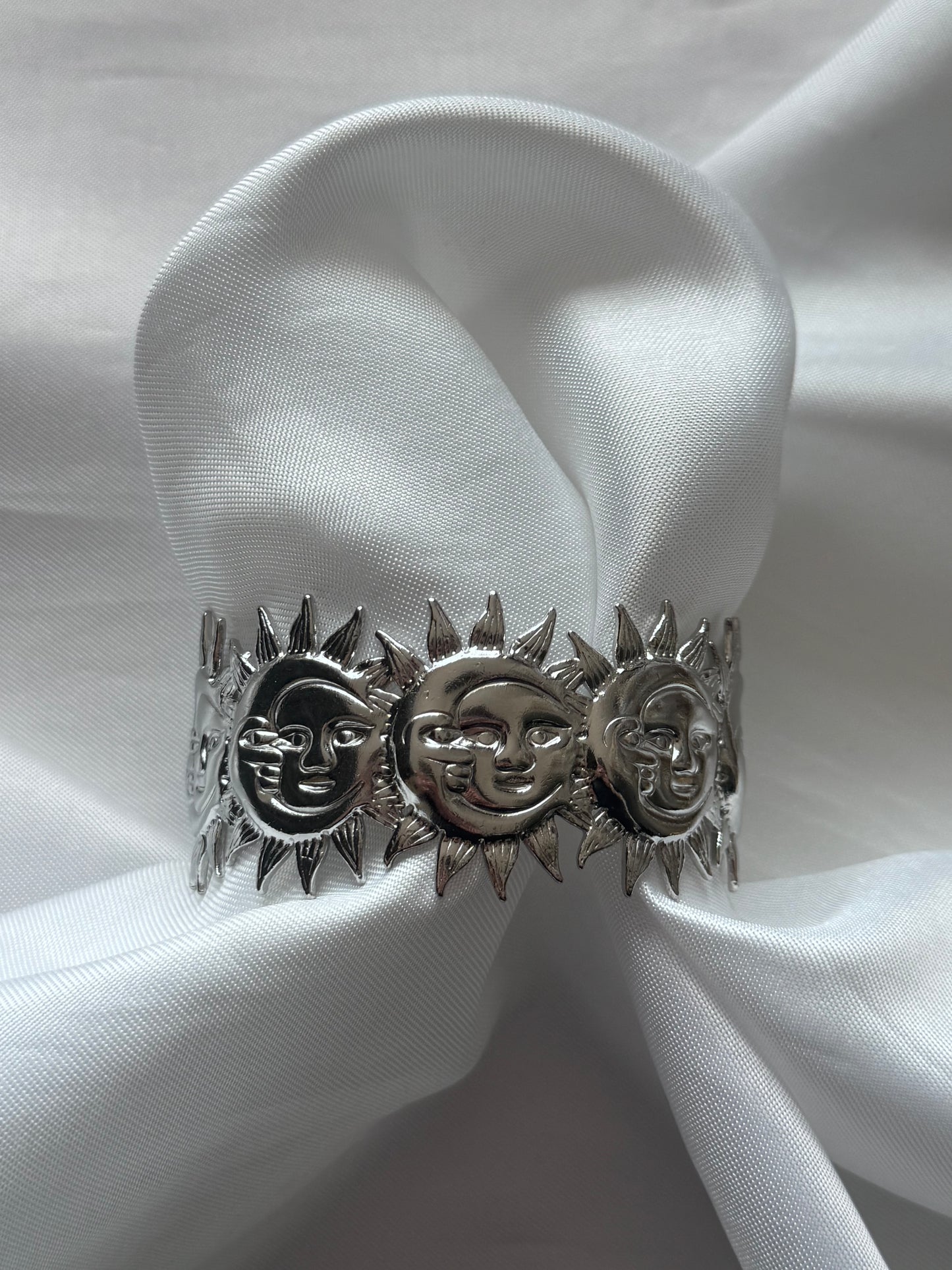 ‘SUN&MOON’ bangle - goud/zilver