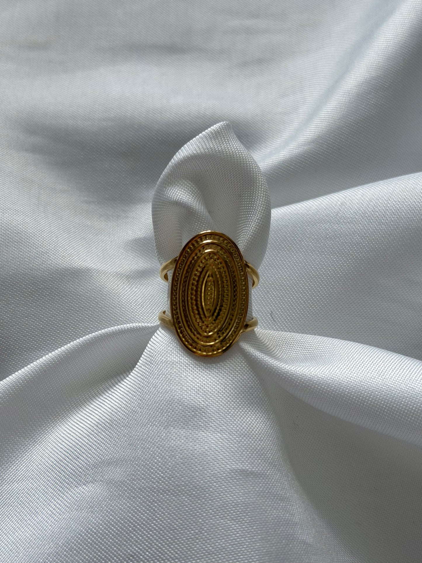 ‘AMY’ ring - goud/zilver