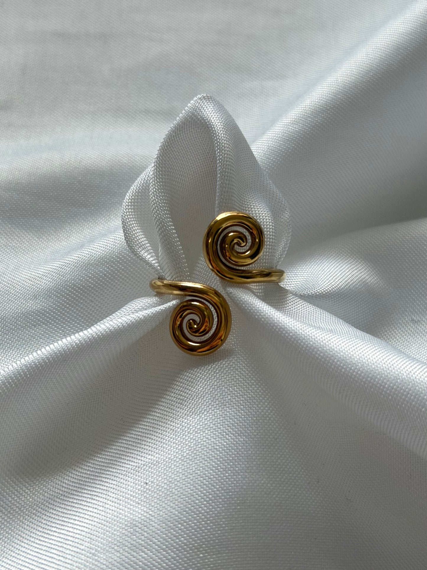 ‘SAM’ ring - goud/zilver