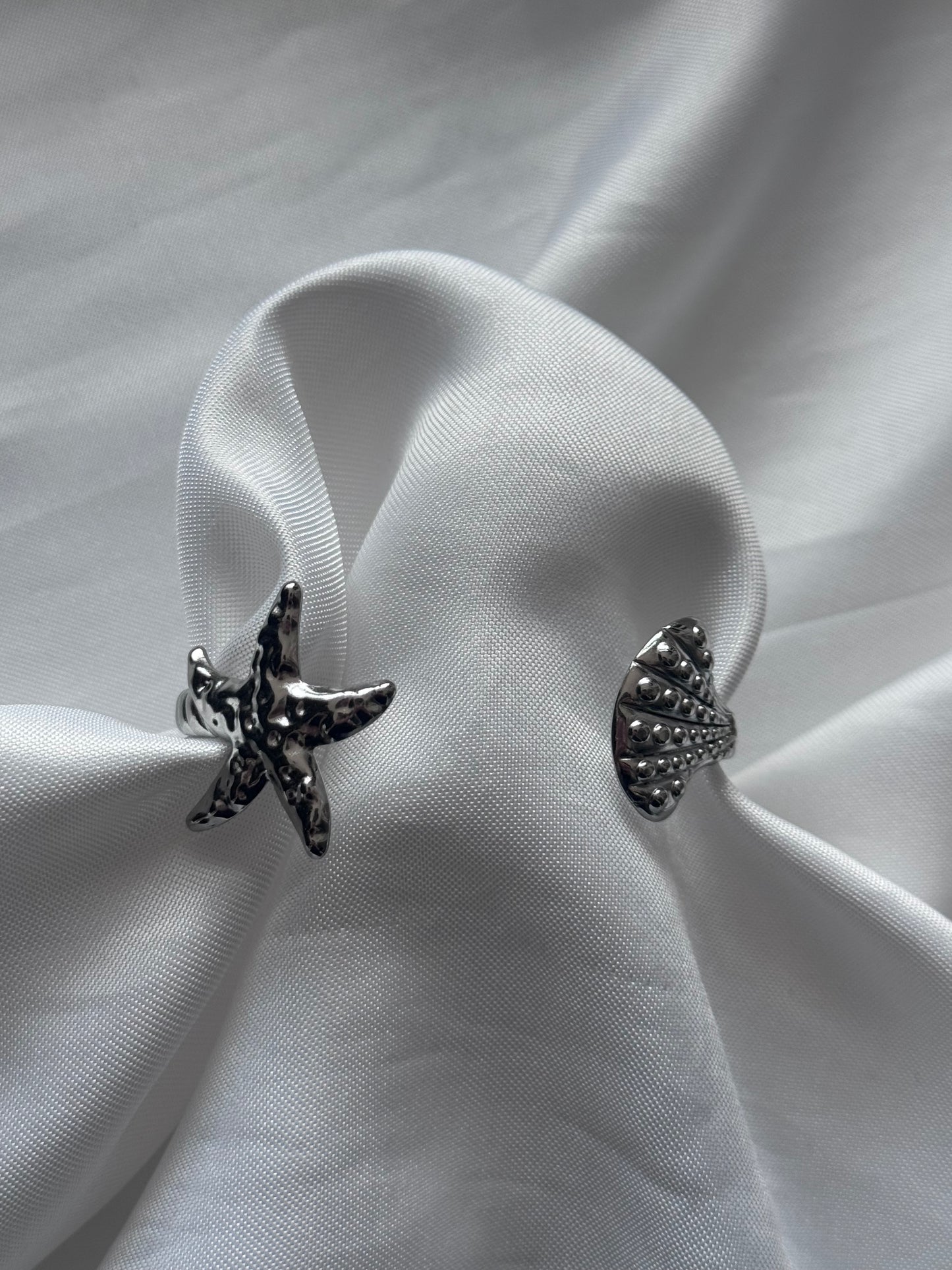 ‘BEACH DAY’ bangle - goud/zilver