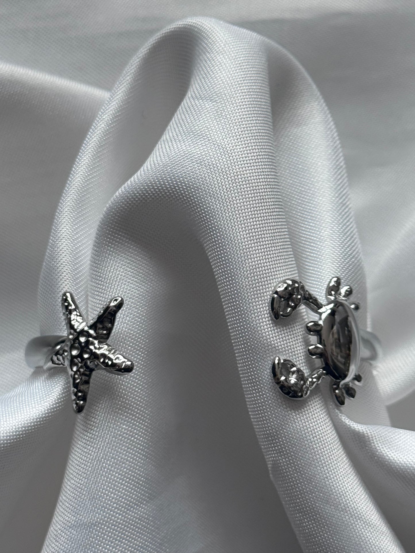 ‘BEACH WAVES’ bangle - goud/zilver