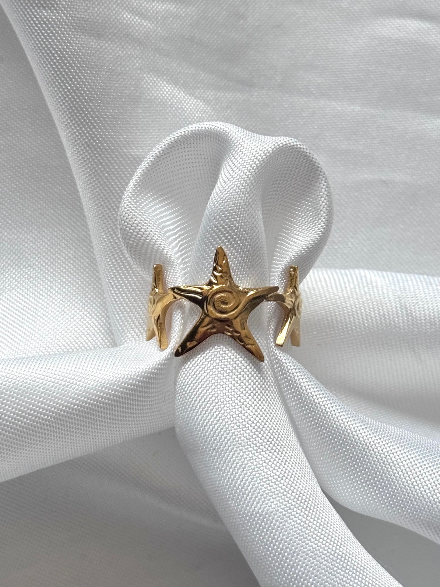 ‘STARFISH’ ring - goud