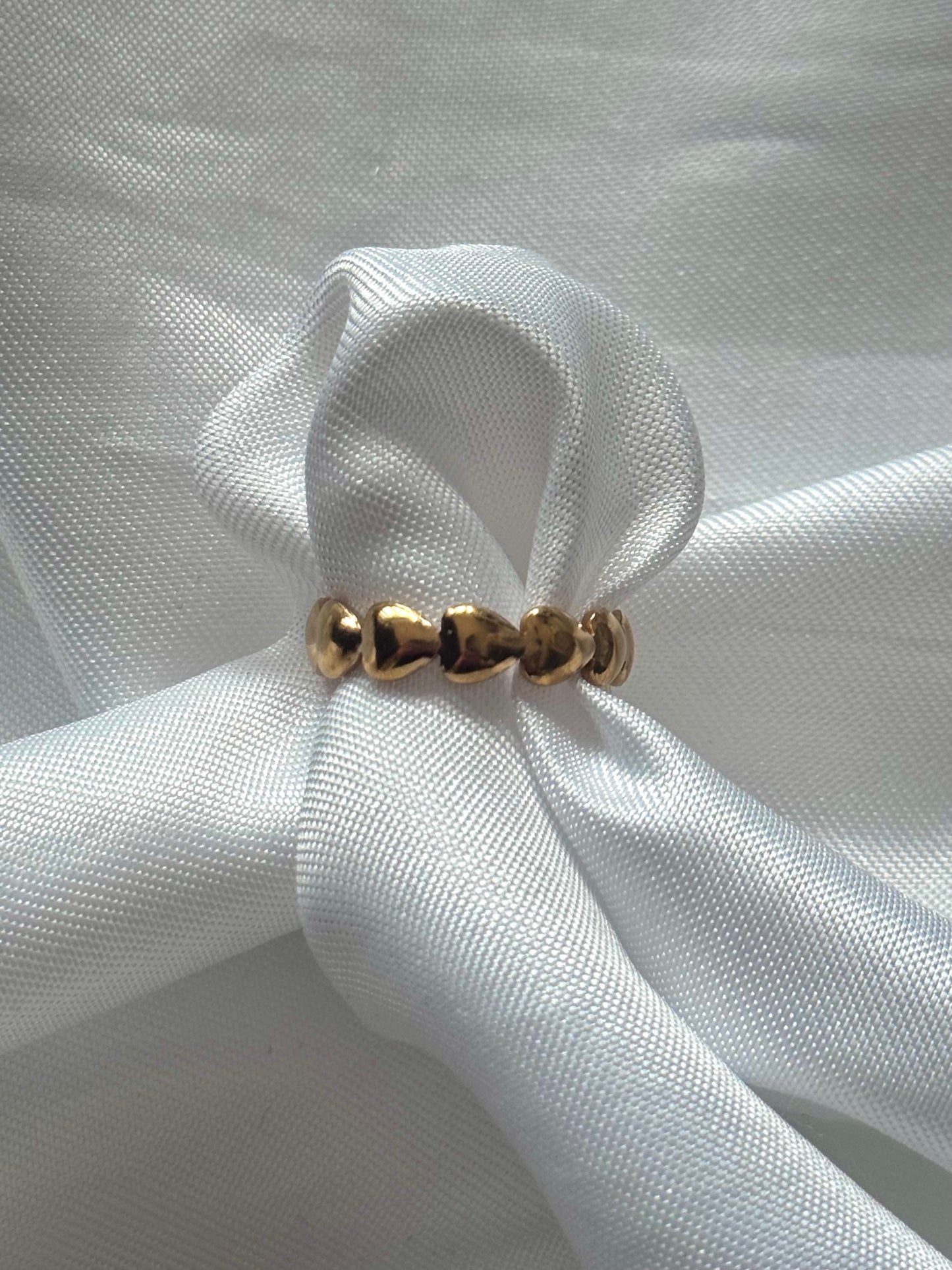 ‘VALENTINE’ ring - goud/zilver