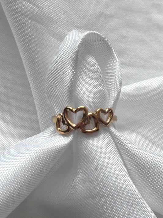 ‘FOREVER’ ring - goud