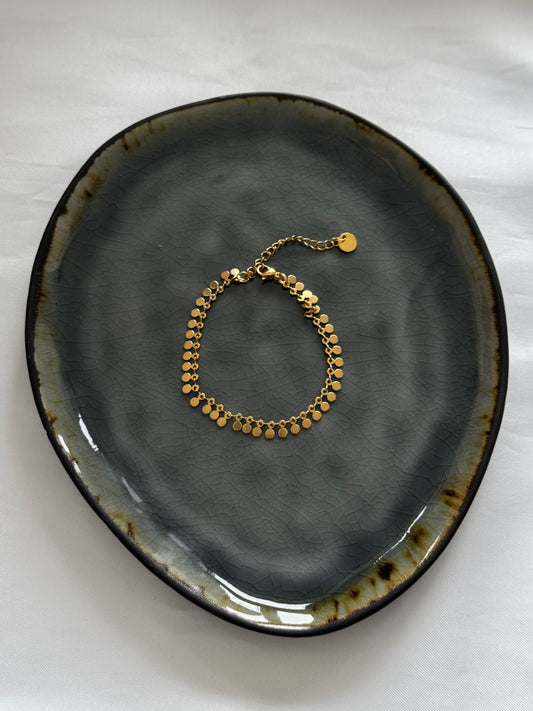 ‘COINS’ armband - goud