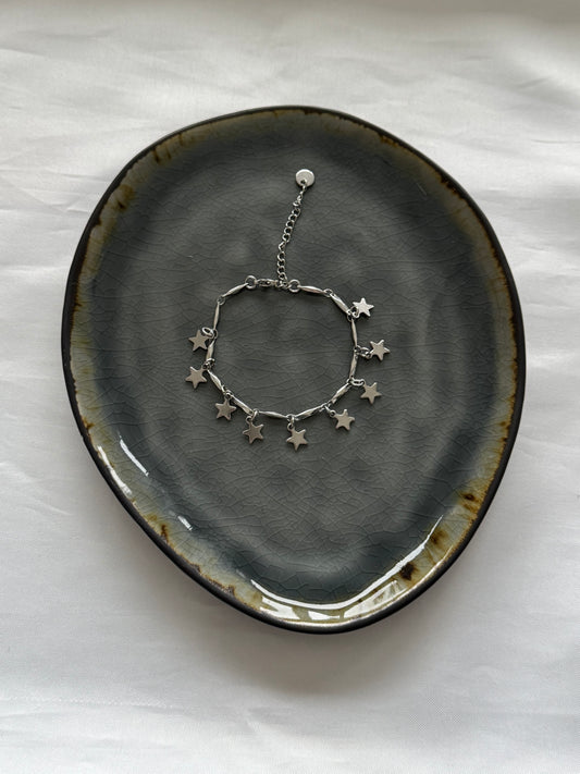 ‘FULL STARS’ armband - zilver