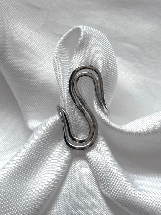 ‘ZIGZAG’ ring - zilver