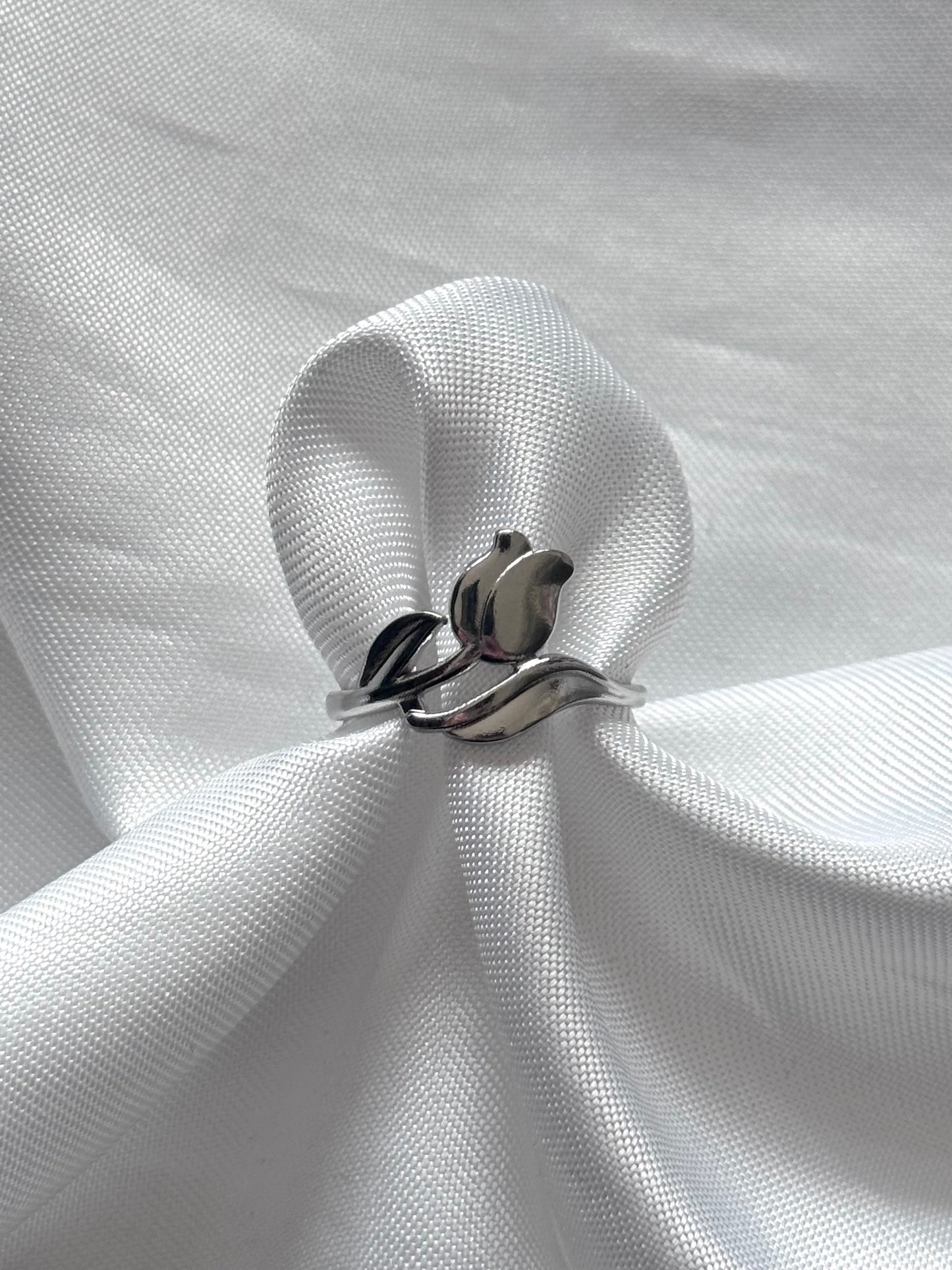 ‘ROSE’ ring - zilver