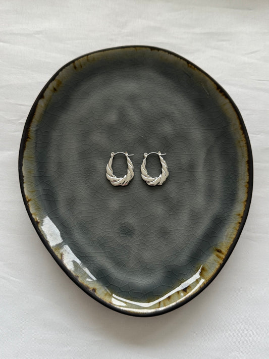 ‘JASMIJN’ oorbellen - goud/zilver