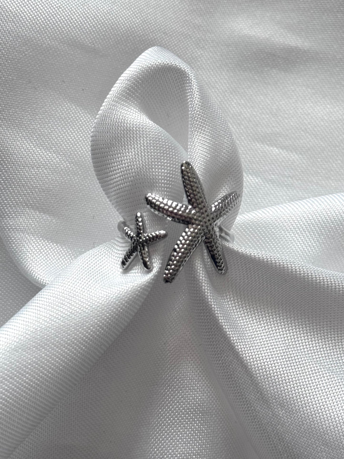 ‘MICHELLE’ ring - goud/zilver