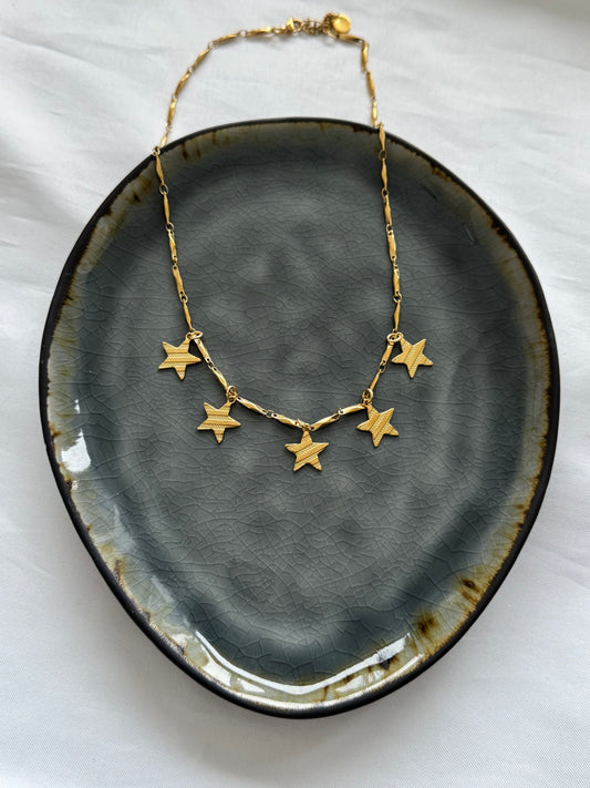 ‘PARTY SEASON’ ketting - goud