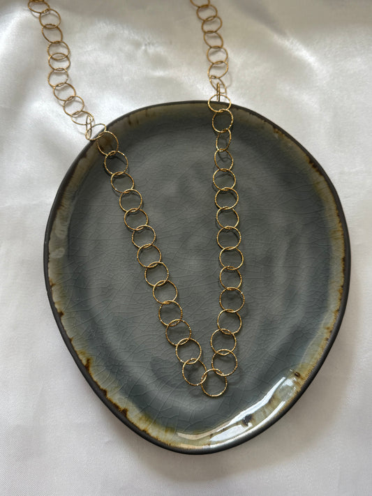 ‘FUNKY’ ketting - goud/zilver