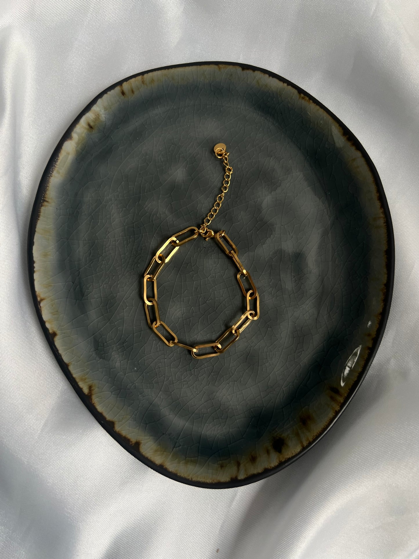 Rosa armband - goud/zilver