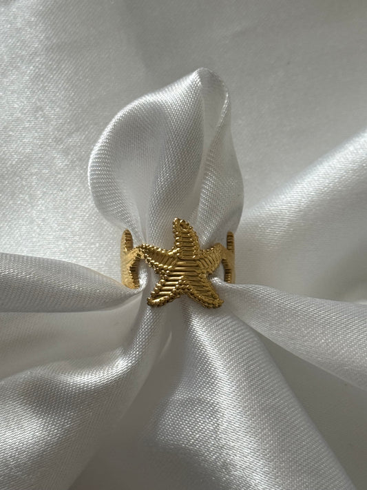 ‘CLASSY SUMMER’ ring - goud/zilver