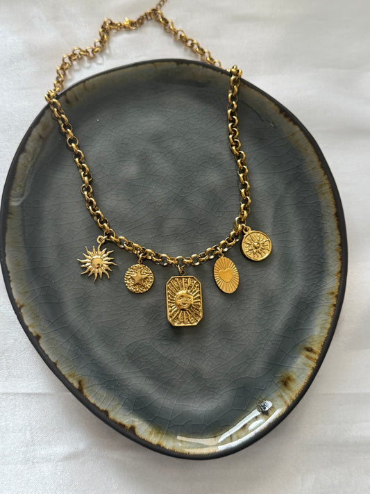 ‘CHARMS’ ketting - goud