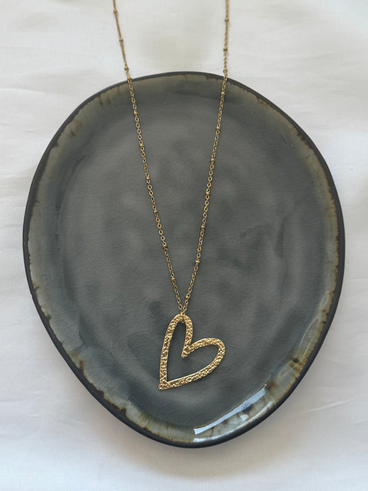 ‘VALENTIJN’ ketting - goud/zilver