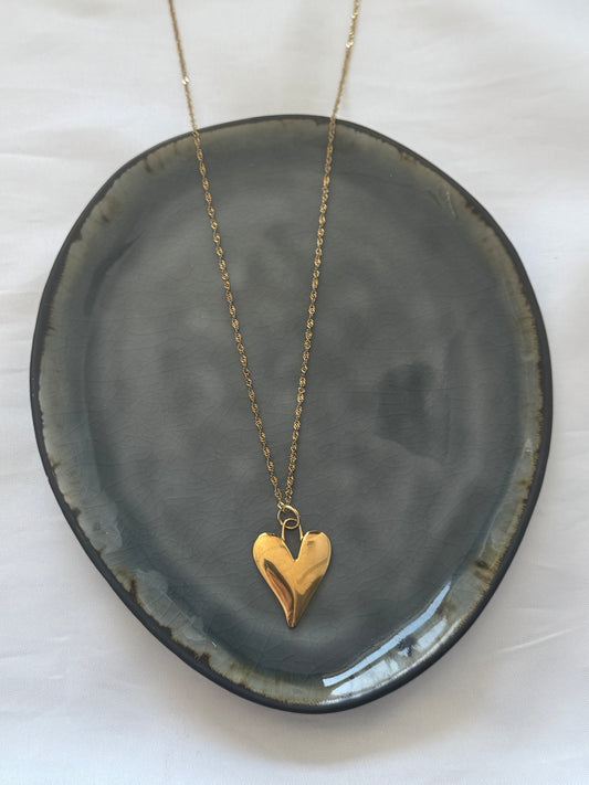 ‘BABES’ ketting - goud/zilver