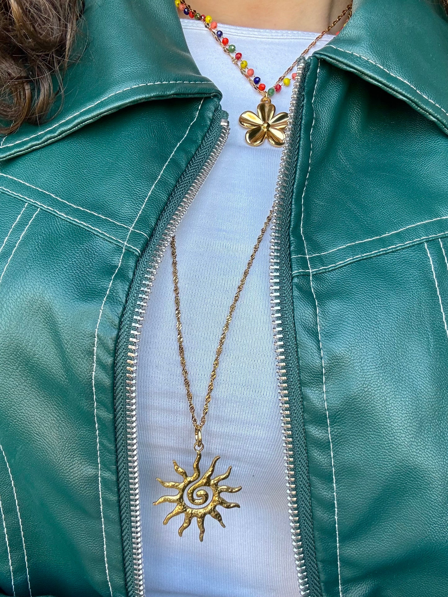 ‘SHAKIRA’ ketting - goud/zilver