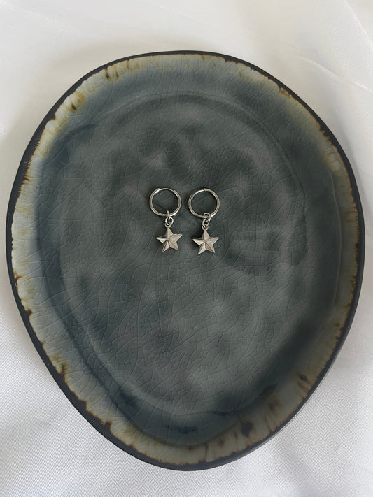‘NENA’ oorbellen - goud/zilver