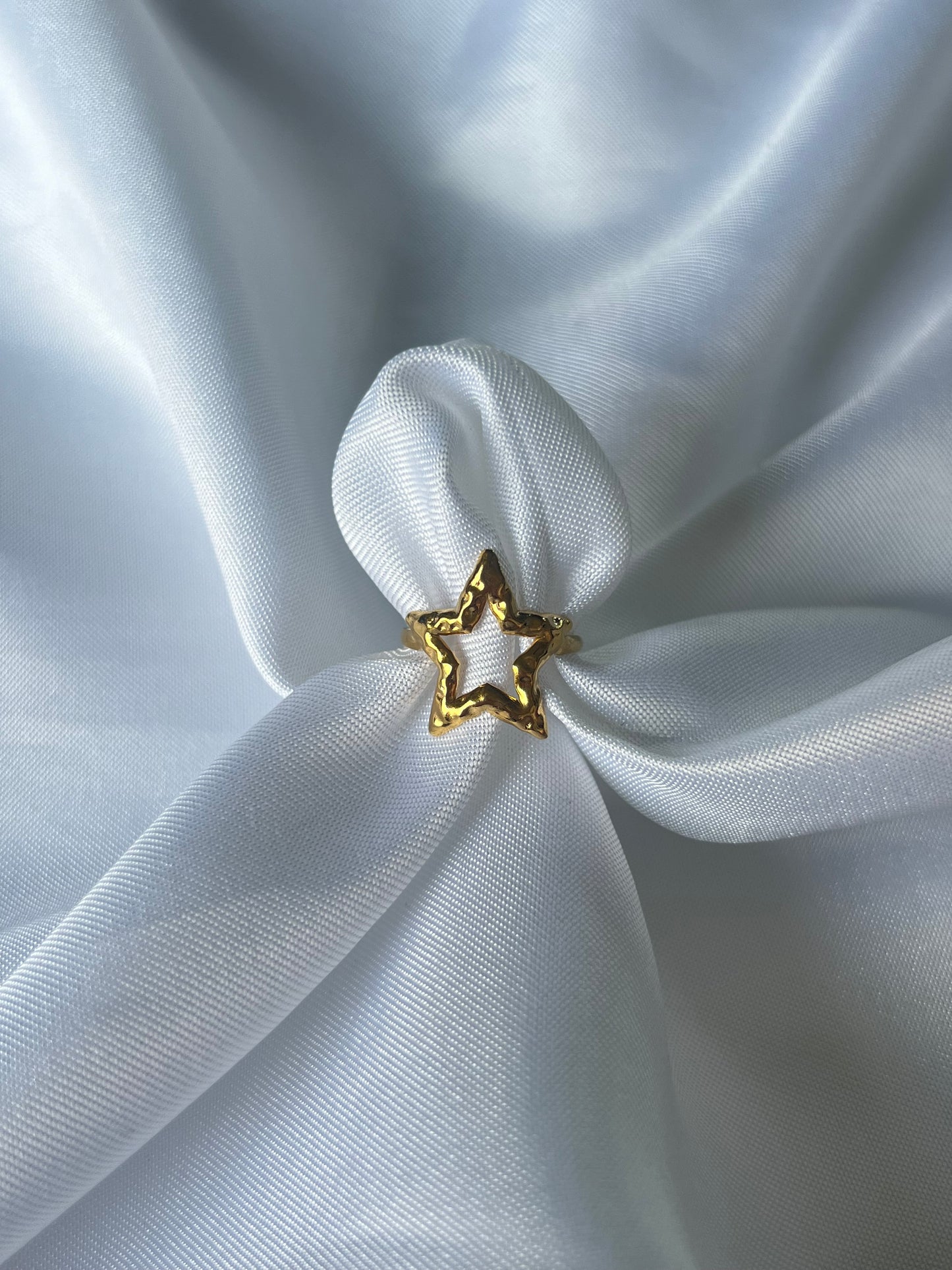 ‘STARGIRL’ ring - goud/zilver