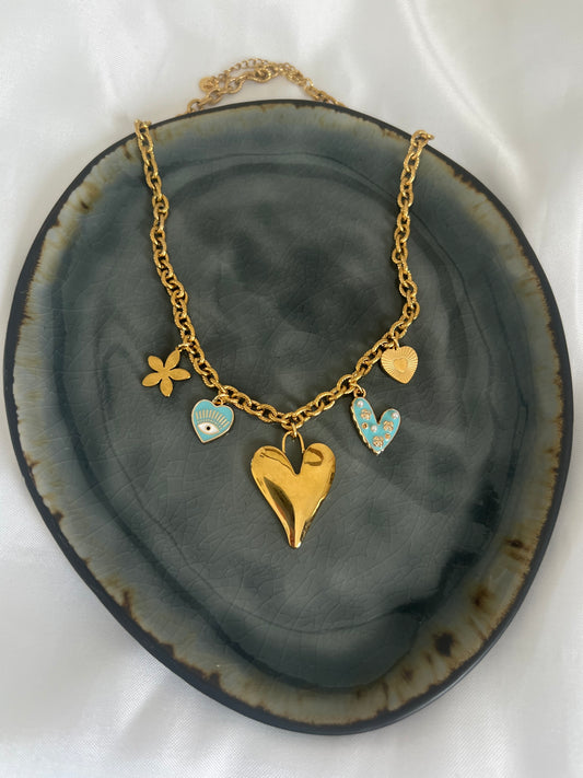 Bedelketting (27) - goud