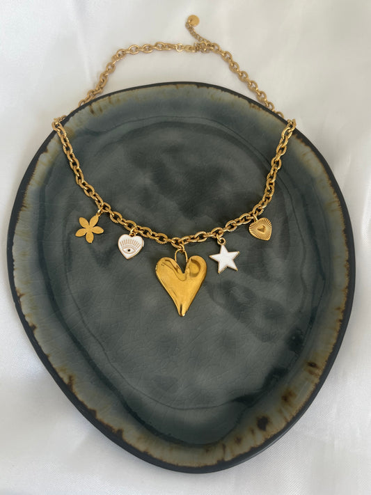 Bedelketting (47) - goud