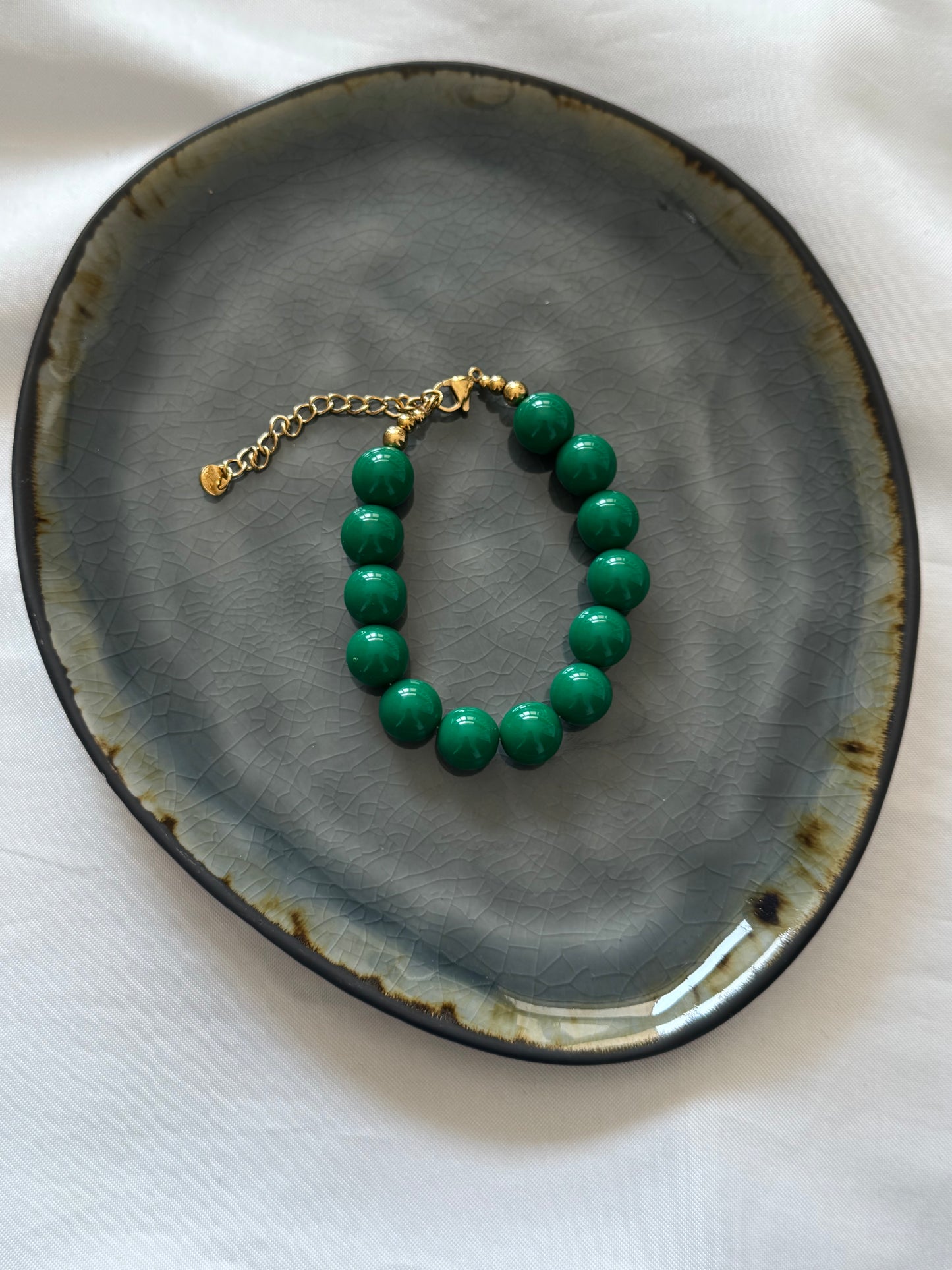 ‘BIG BEADS’ armband - diverse kleuren